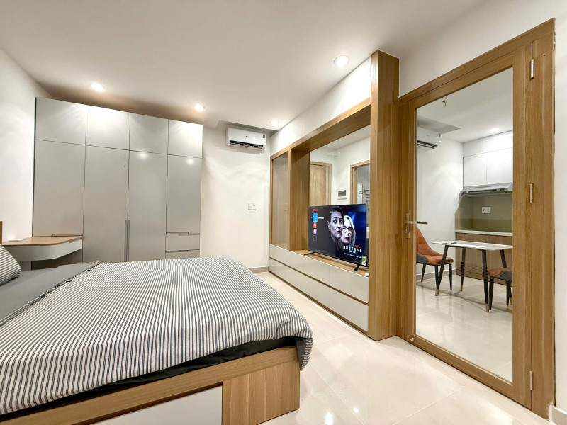 A Soft and Welcoming One-Bedroom with Yard