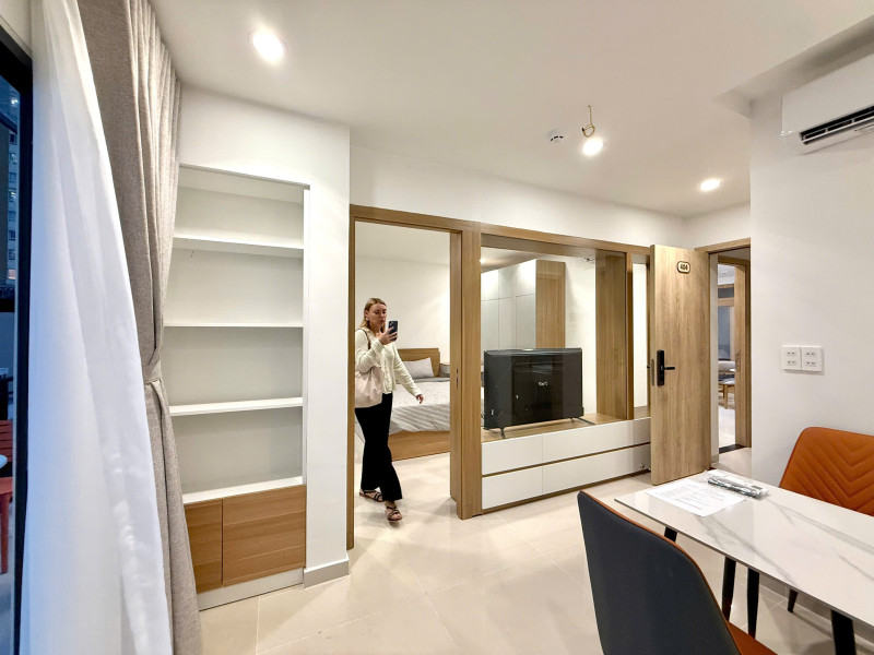 A Soft and Welcoming One-Bedroom with Yard