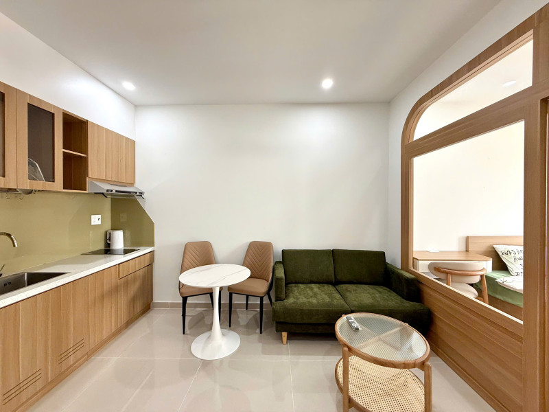 A one-bedroom  Full of Warm Details