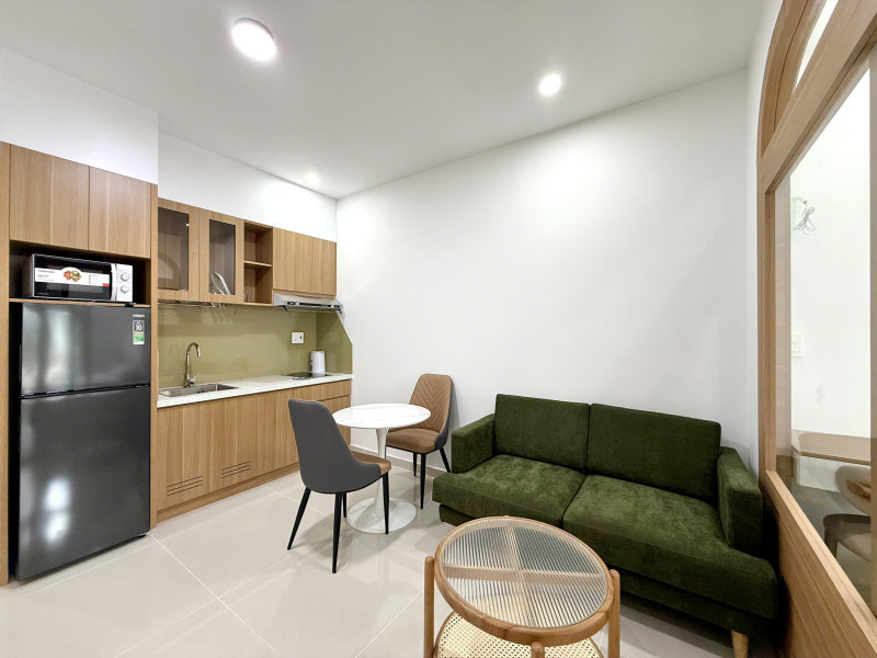 A one-bedroom  Full of Warm Details