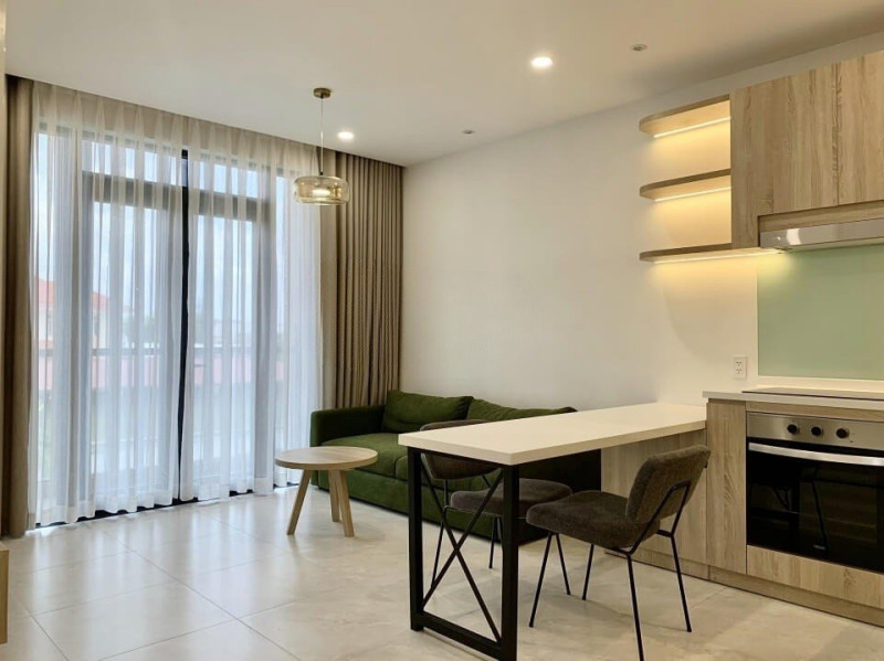 New-One-Bedroom with an Open Living Mood