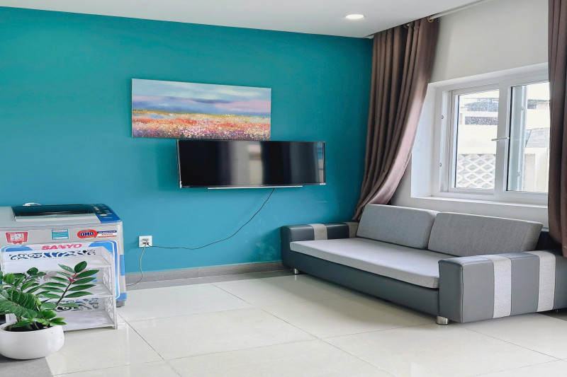 Homey One-Bedroom Apartment in Thao Dien