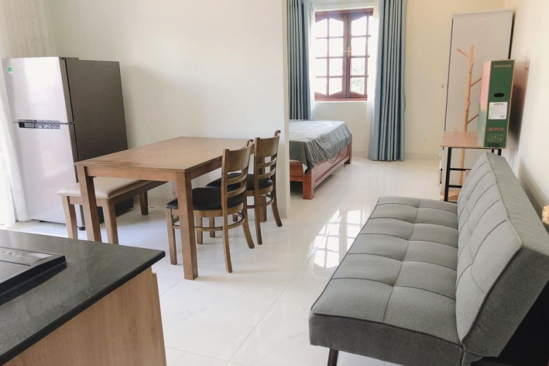 A Softly Bright Studio  Apartment