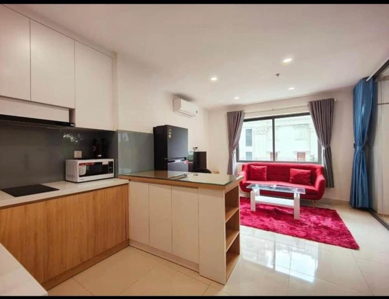 Soft Light One-Bedroom Living Space