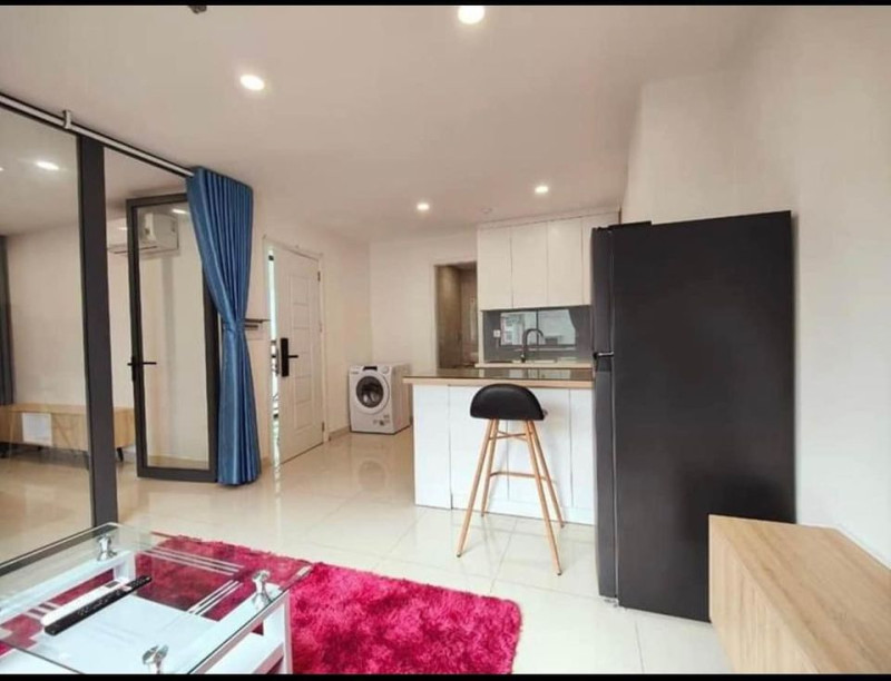 Soft Light One-Bedroom Living Space