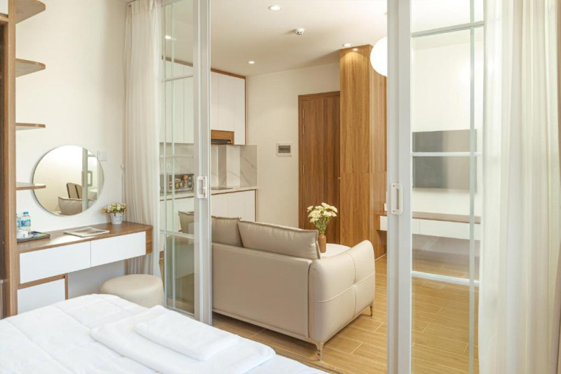 Fresh and Bright One-Bedroom Apartment