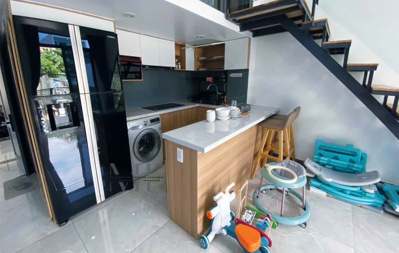 Private yard-Green View One-Bedroom Apartment