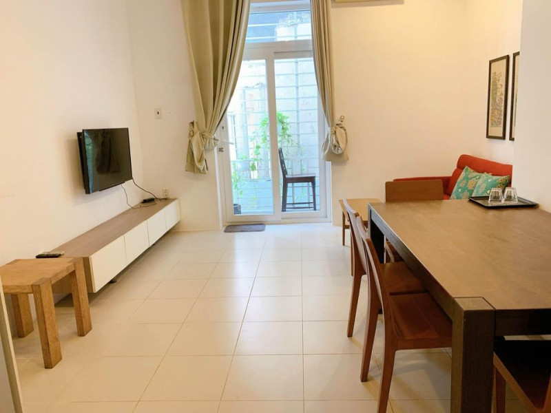 A One-Bedroom with Easy, Open Living-Thao Dien