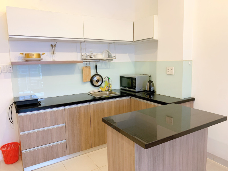 A One-Bedroom with Easy, Open Living-Thao Dien