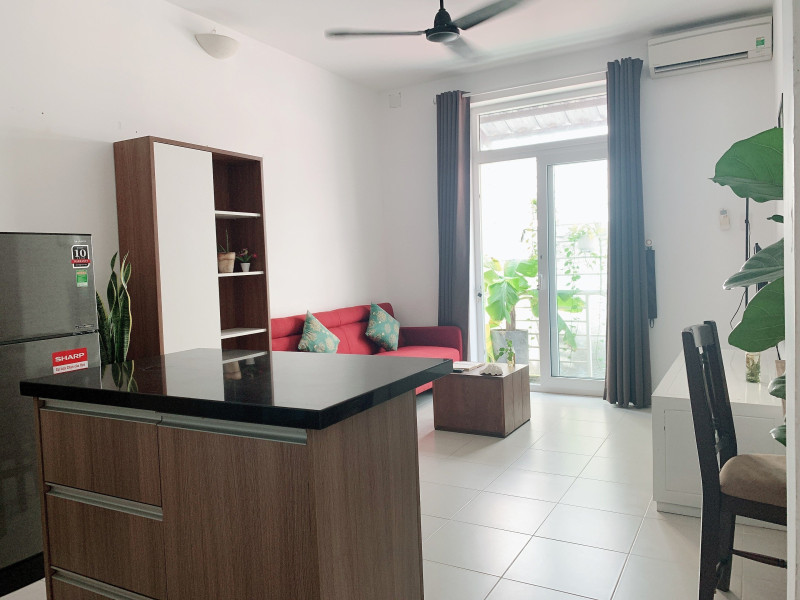 A One-Bedroom with Easy, Open Living-Thao Dien