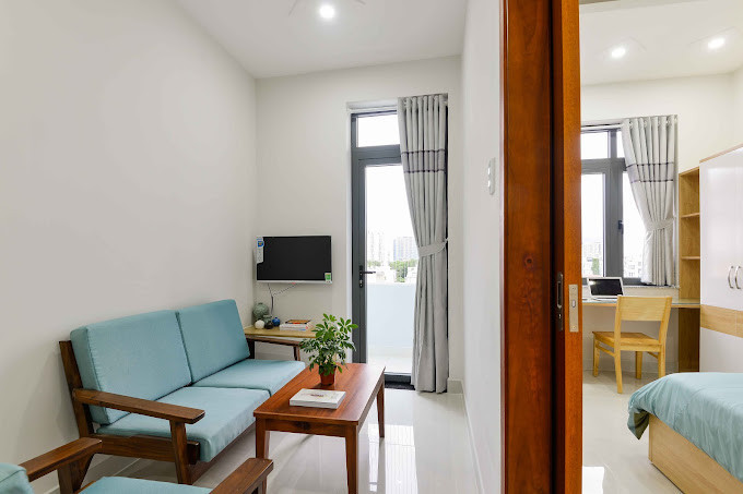 A Light-Driven One-Bedroom Apartment-Thảo điền