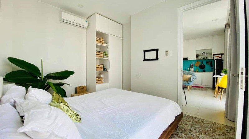 Bright Little One-Bedroom Home-Thao Dien