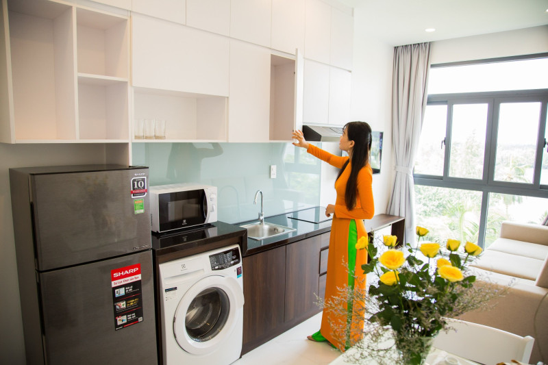 A Tasteful One-Bedroom Apartment-River view