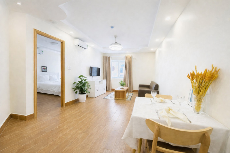 Minimal yet Lovely One-Bedroom Apartment