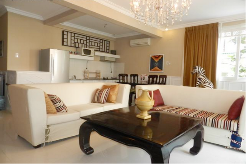 A Cozy Two-Bedroom Haven in Thao Dien