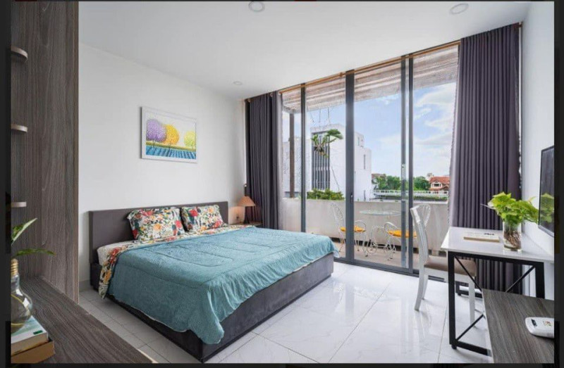 Two-Bedroom Apartment Ideal for Relaxed City Living in Thao Dien