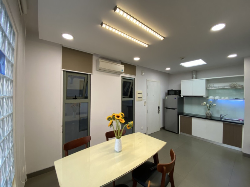 A Sweet Urban Two-Bedroom Apartment in Thao Dien