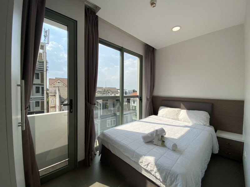 A Sweet Urban Two-Bedroom Apartment in Thao Dien