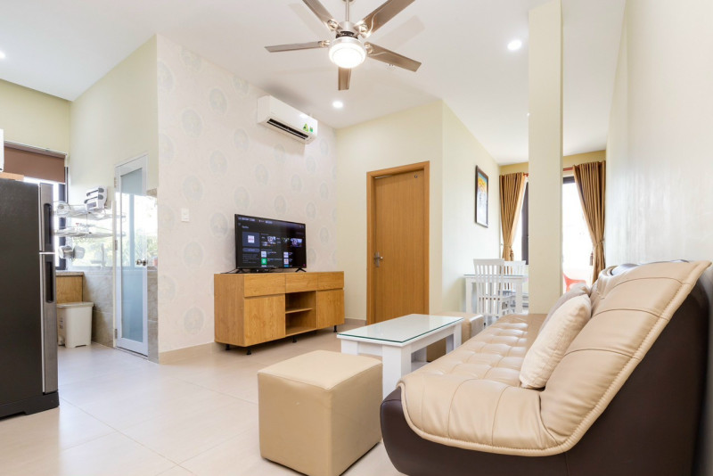A Refined Two-Bedroom Residence in Thao Dien Area