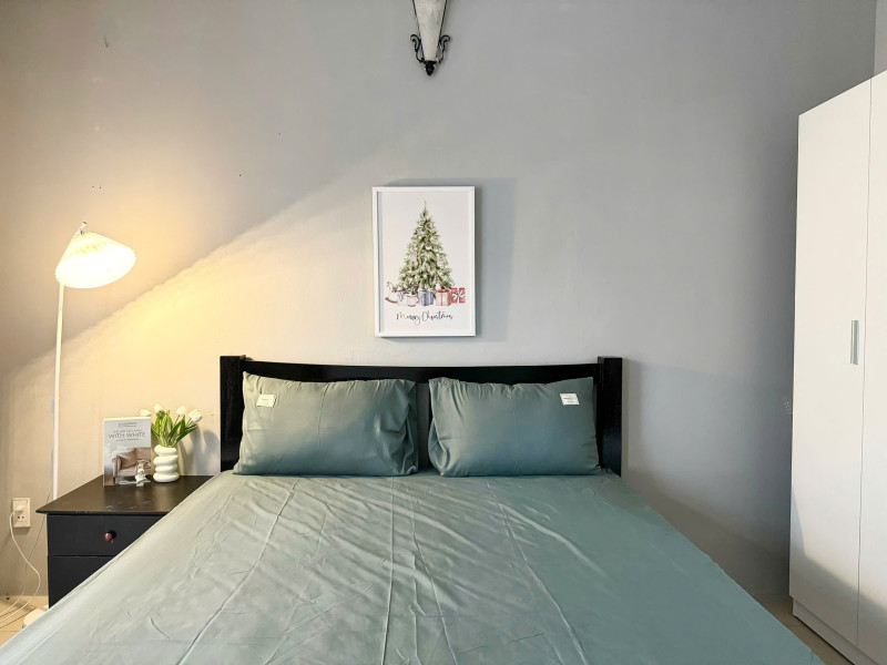 Soft Tones & Cozy Two-Bedroom Living