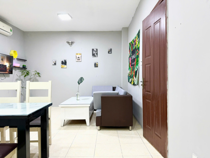 Soft Tones & Cozy Two-Bedroom Living