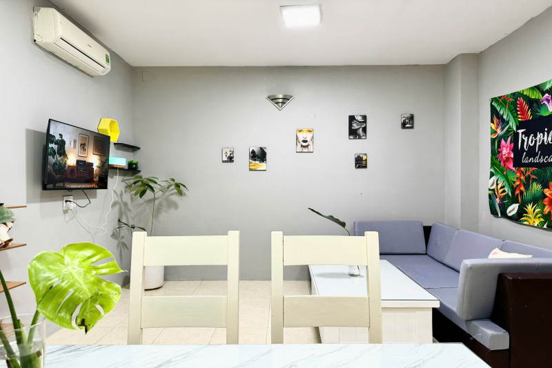 Soft Tones & Cozy Two-Bedroom Living