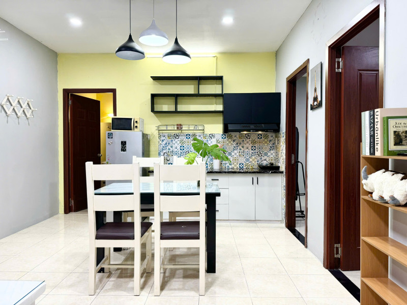 Soft Tones & Cozy Two-Bedroom Living