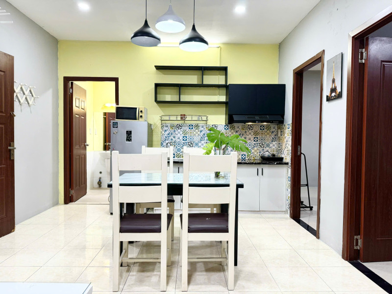 Soft Tones & Cozy Two-Bedroom Living