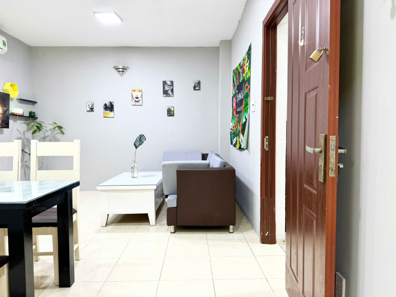 Soft Tones & Cozy Two-Bedroom Living