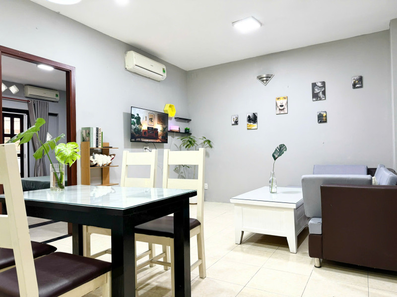 Soft Tones & Cozy Two-Bedroom Living