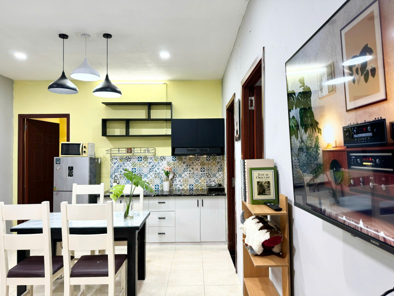 Soft Tones & Cozy Two-Bedroom Living