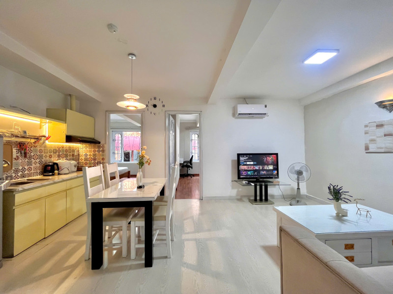 A Modern Two-Bedroom Retreat in Thao Dien