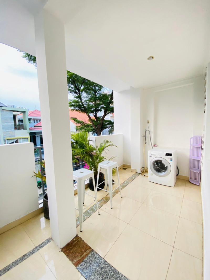 Two-Bedroom Apartment with Green Views in Thao Dien