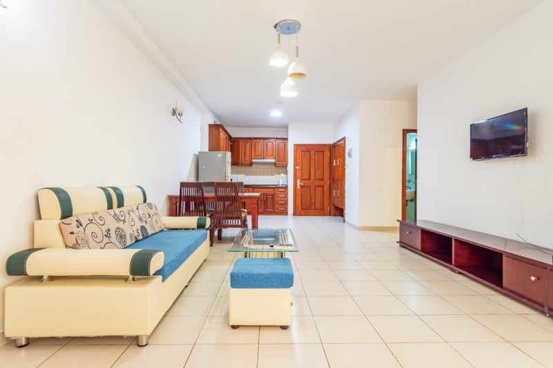 A Cute Two-Bedroom Apartment for Relaxed Living