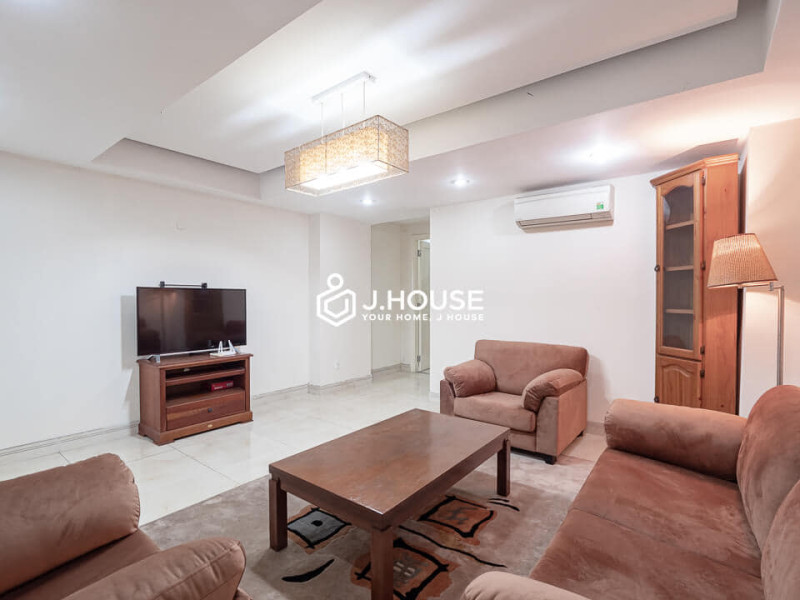 Spacious two-story apartment in Thao Dien.