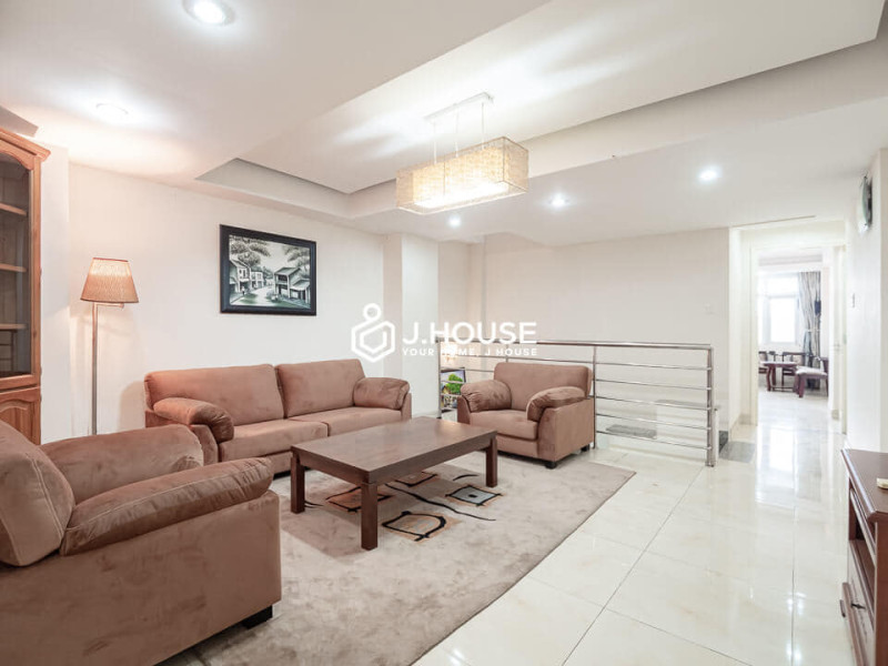 Spacious two-story apartment in Thao Dien.