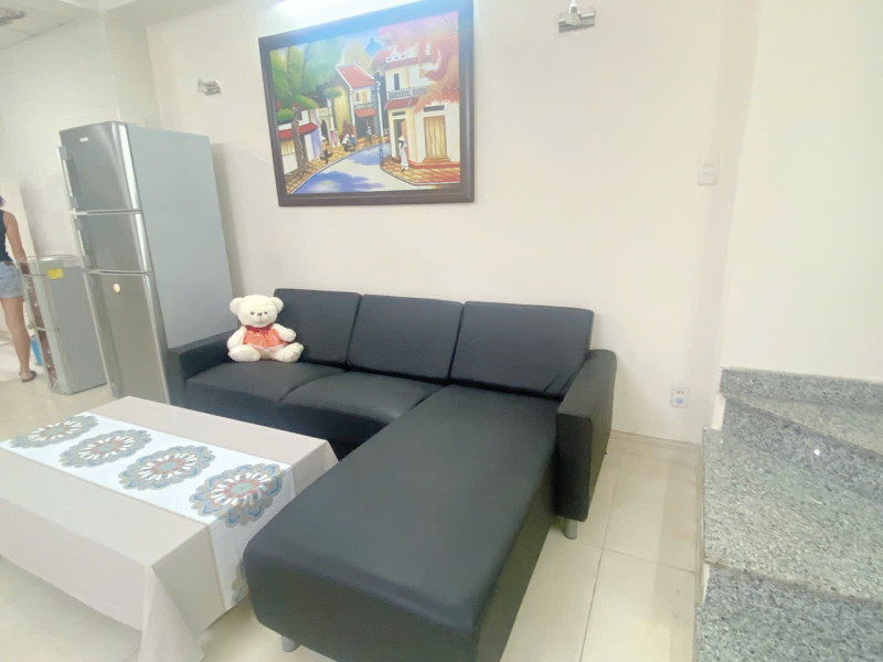 Spacious two-story apartment in Thao Dien.