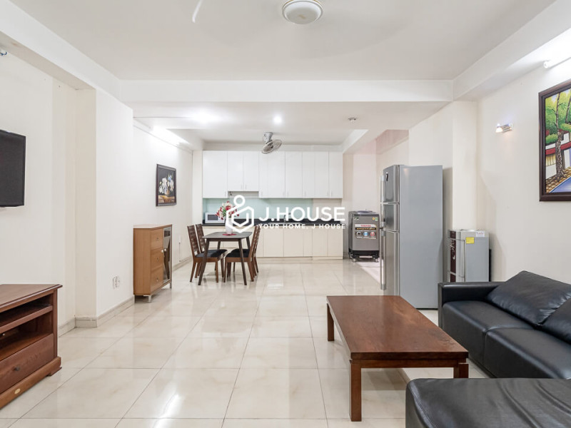Spacious two-story apartment in Thao Dien.