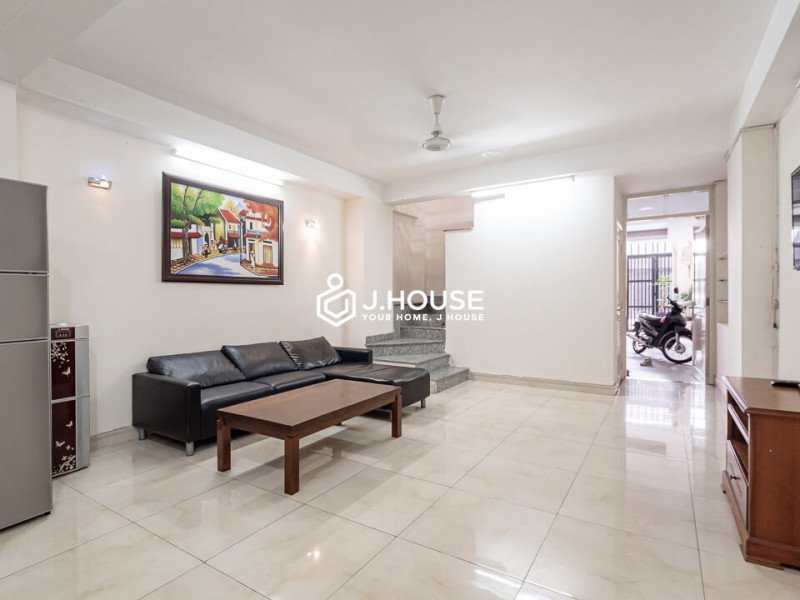 Spacious two-story apartment in Thao Dien.
