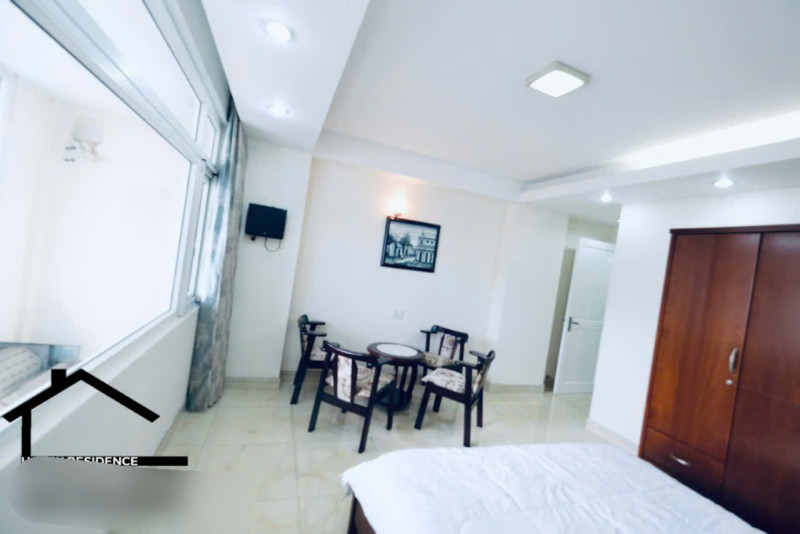 Spacious two-story apartment in Thao Dien.