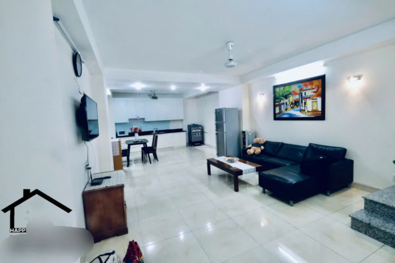 Spacious two-story apartment in Thao Dien.