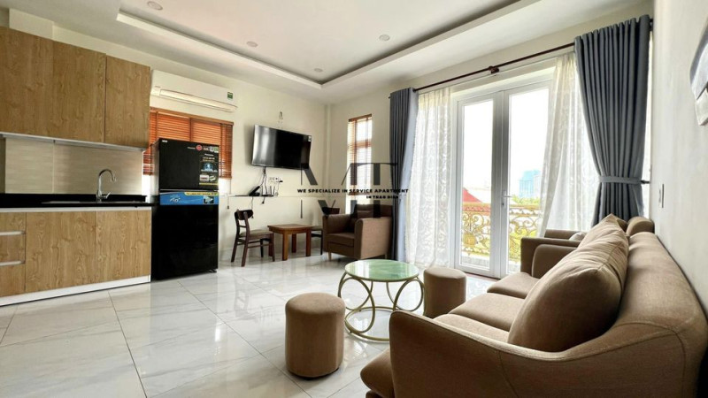 Tranquil Two-Bedroom Apartment Surrounded by Nature in Thao Dien