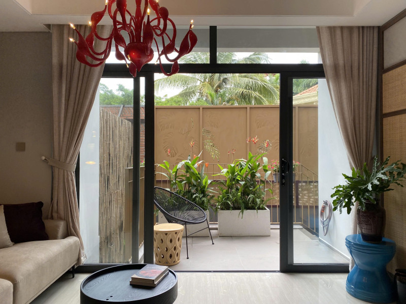 A Sweet Two-Bedroom Nest in Thao Dien Area-New