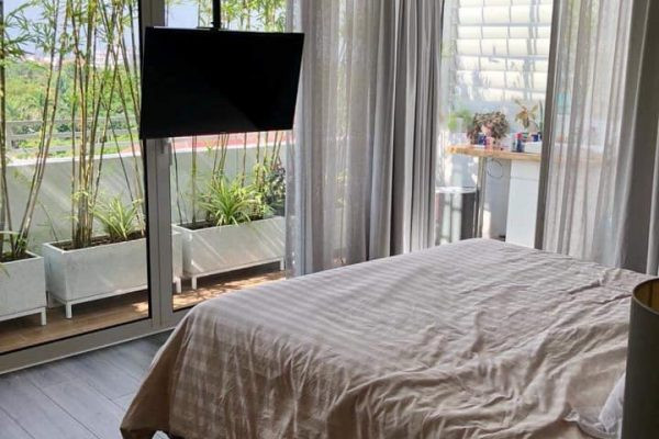 Penhouse-A Bright Two-Bedroom Sanctuary in Thao Dien