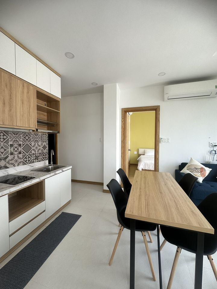 Two-Bedroom Apartment with Natural Light in Thao Dien