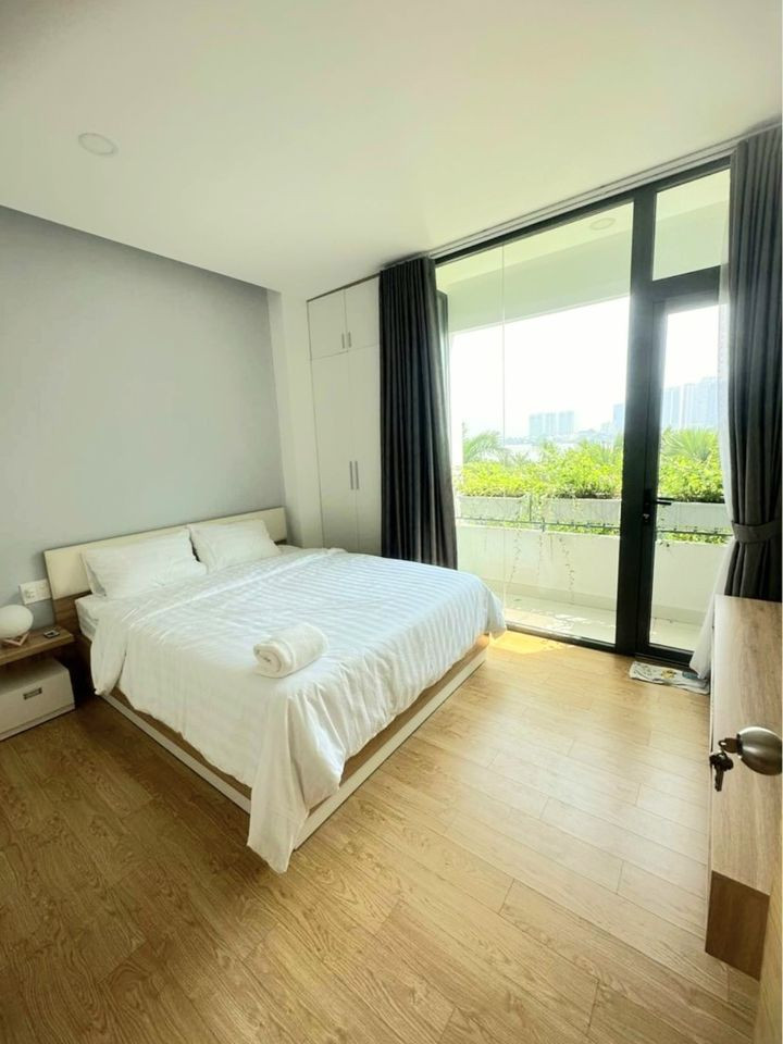 Two-Bedroom Apartment with Natural Light in Thao Dien
