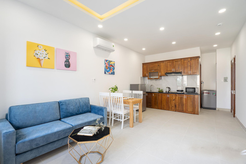 An Elegant Two-Bedroom Home in Thao Dien Neighborhood