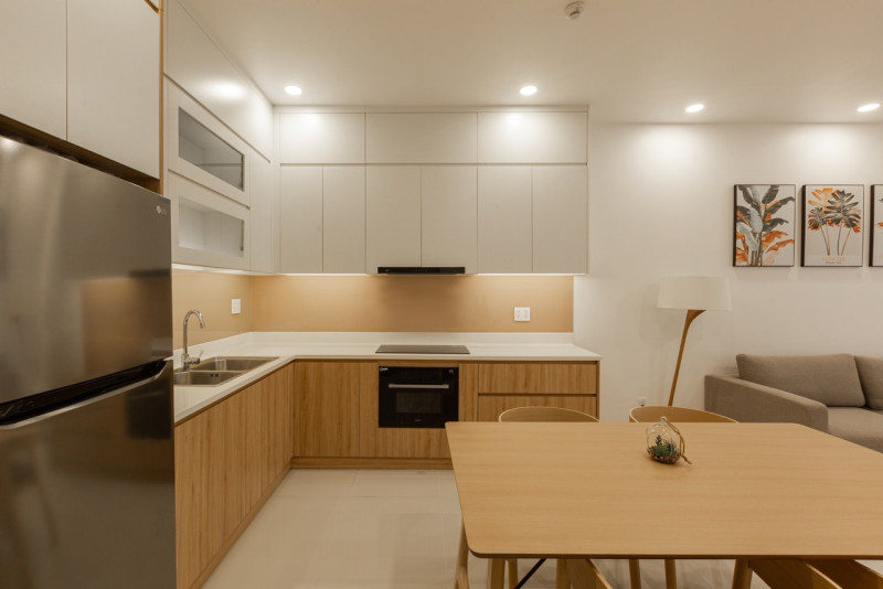 Minimalist 2-Bedroom Apartment in Thao Dien