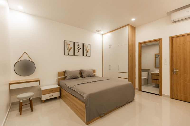 Minimalist 2-Bedroom Apartment in Thao Dien