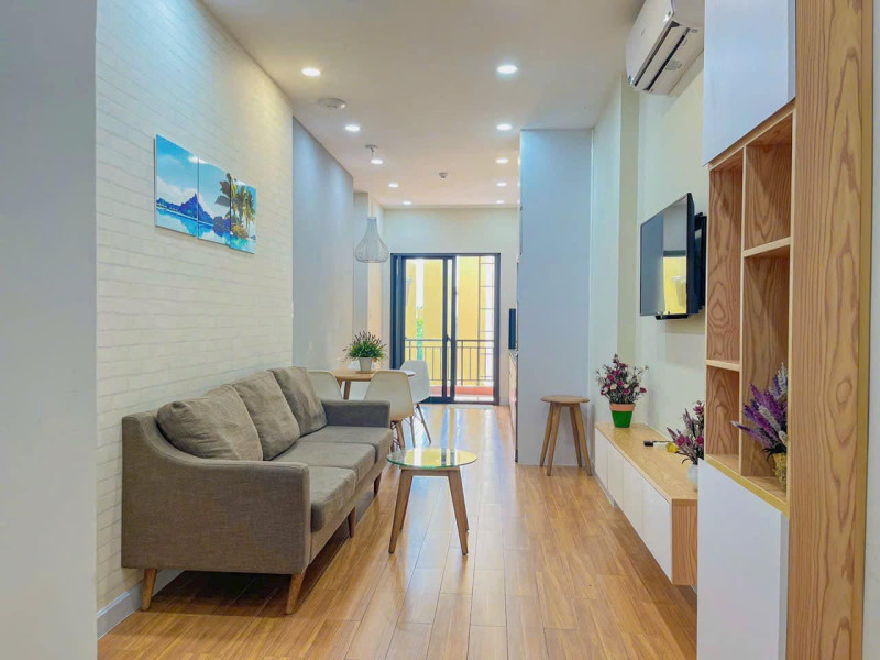 Soft-Toned & Cozy 2-Bedroom Apartment in Thao Dien